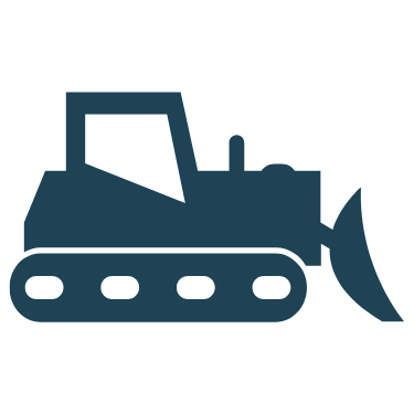 Texas Land Authority excavates and prepares land for rainwater harvesting systems.