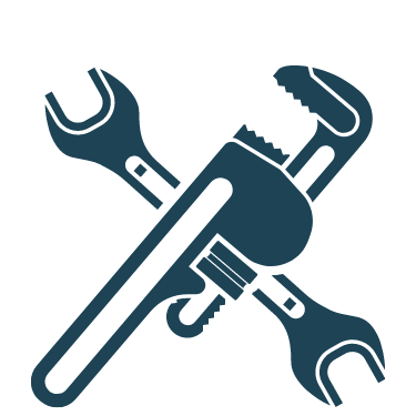 We trench and install plumbing for rainwater collection systems 