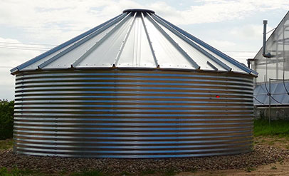 Aqualine steel water tank